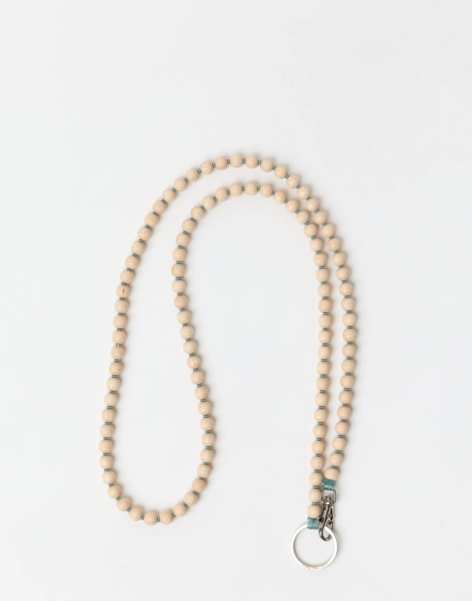 Natural & Salvia Green Phone Necklace - Image 3