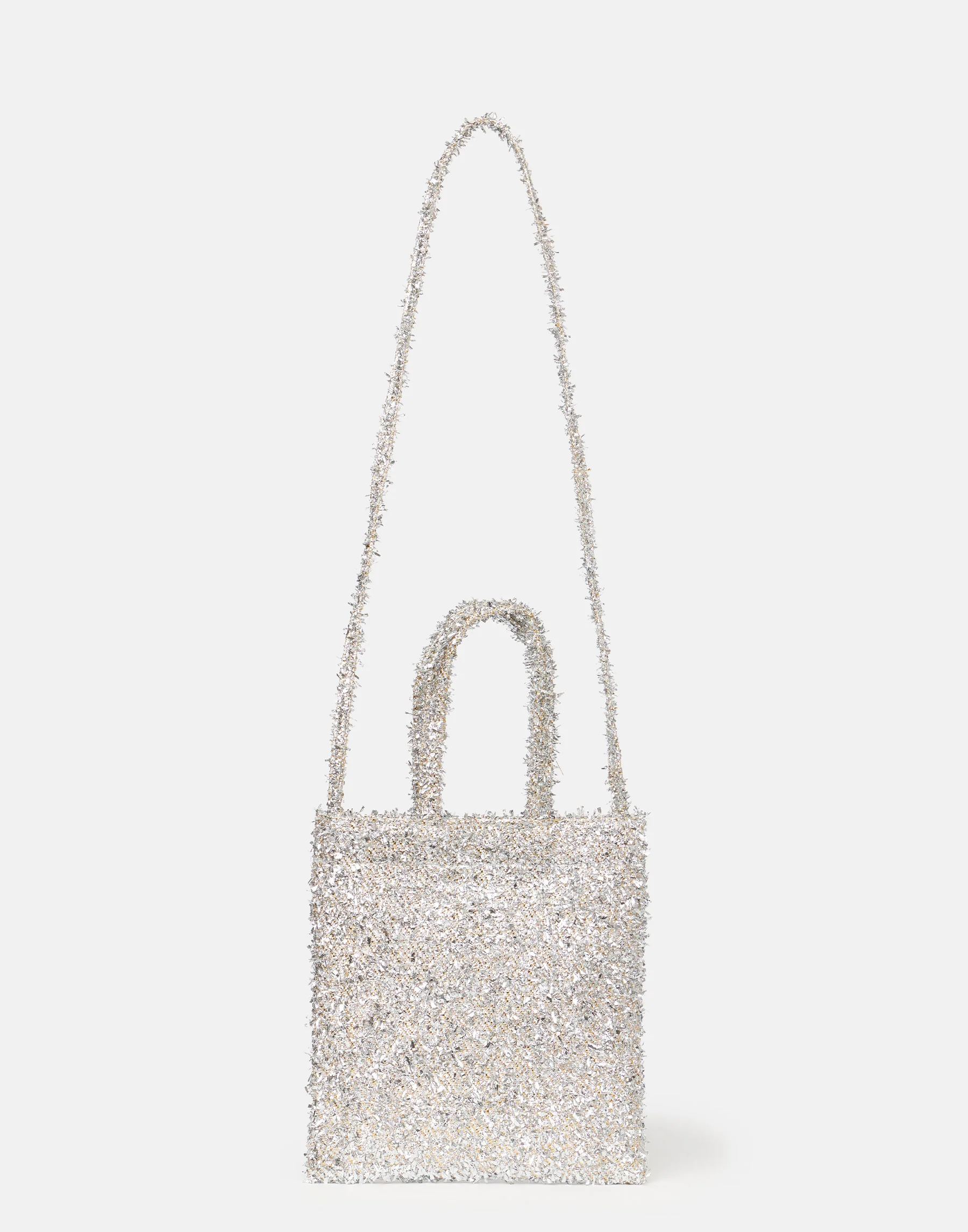 Silver & Gold Lametta Linda Bag