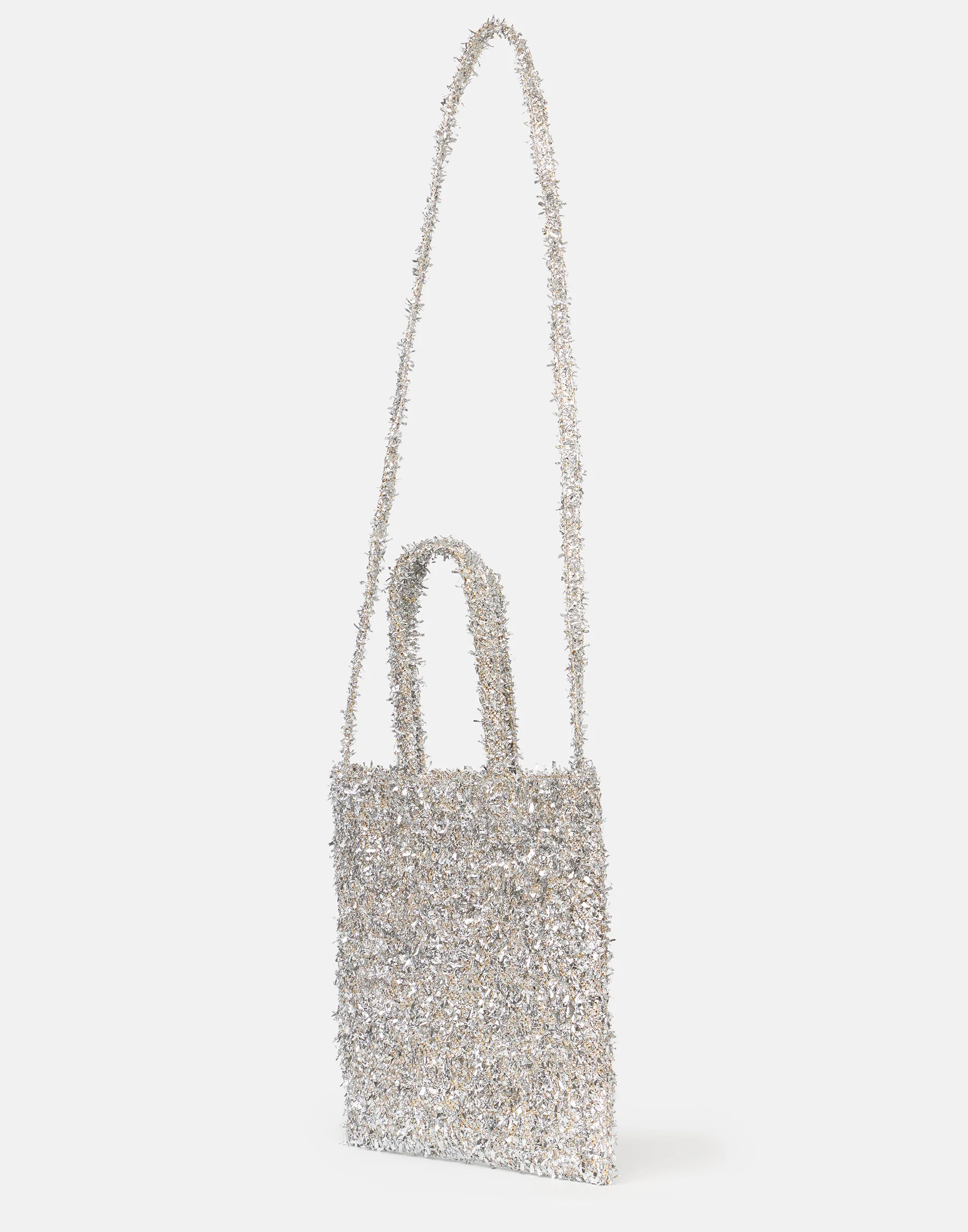Silver & Gold Lametta Linda Bag - Image 3