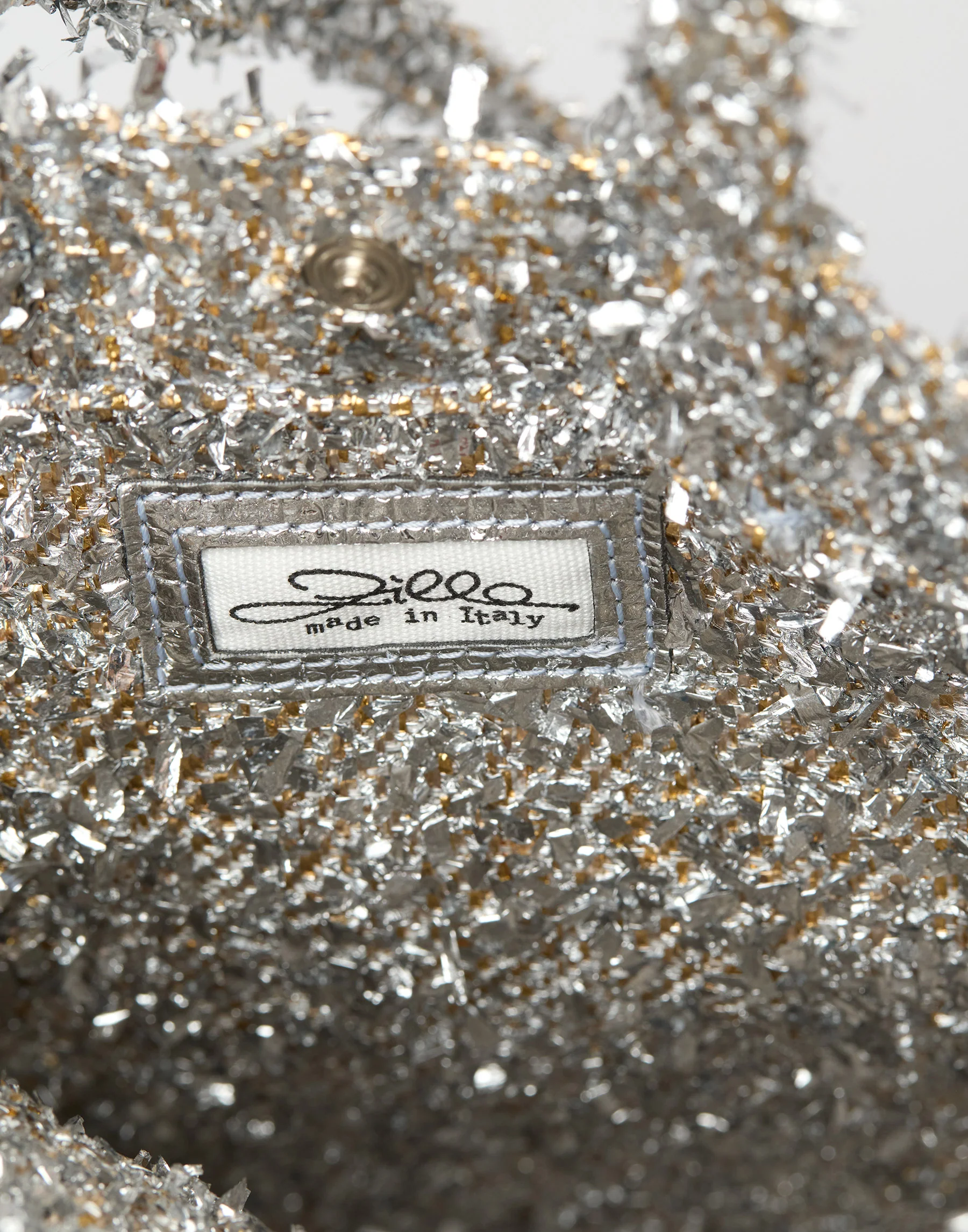 Silver & Gold Lametta Linda Bag - Image 5