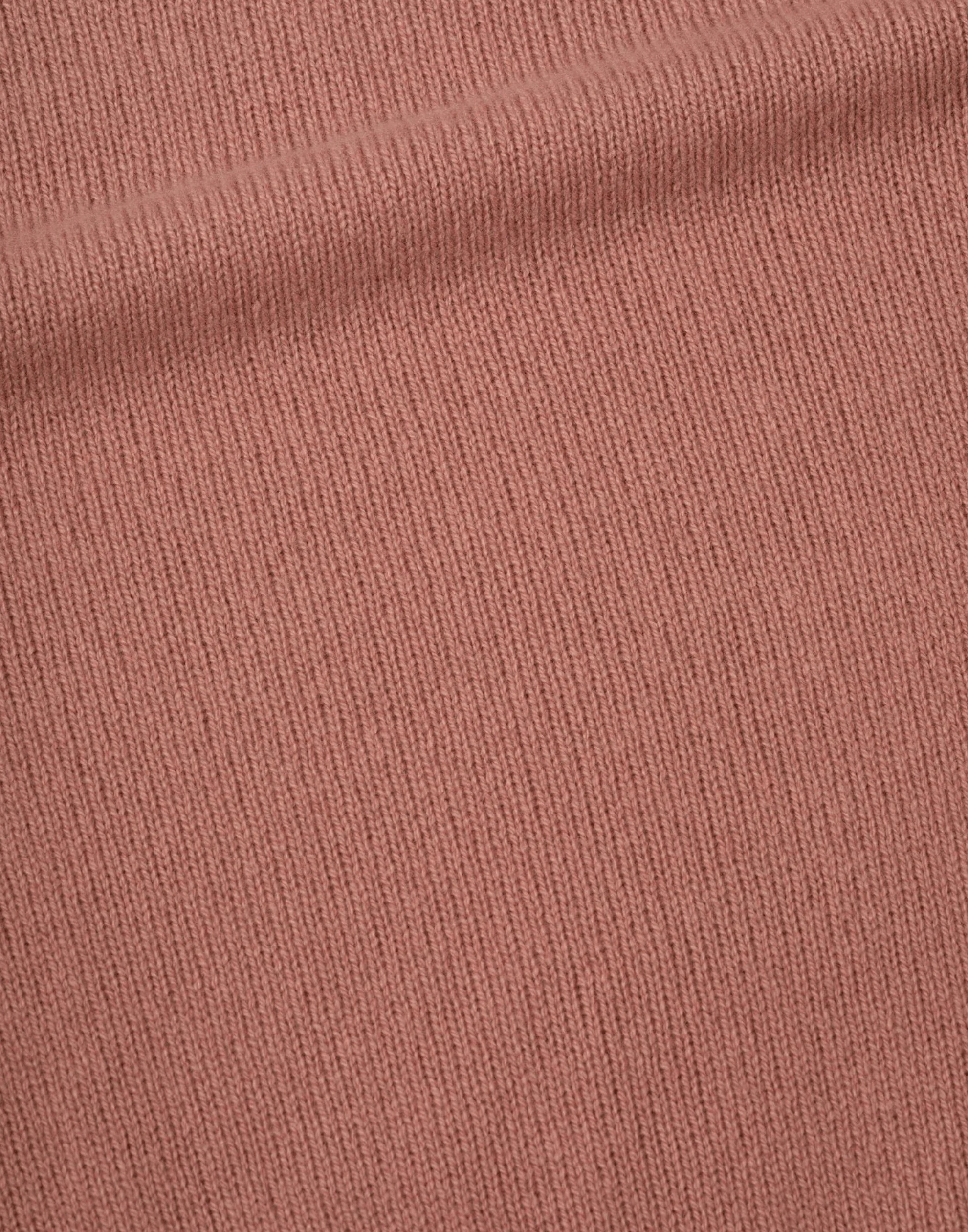 Rose Cashmere & Wool Classic Crew Pullover - Image 5