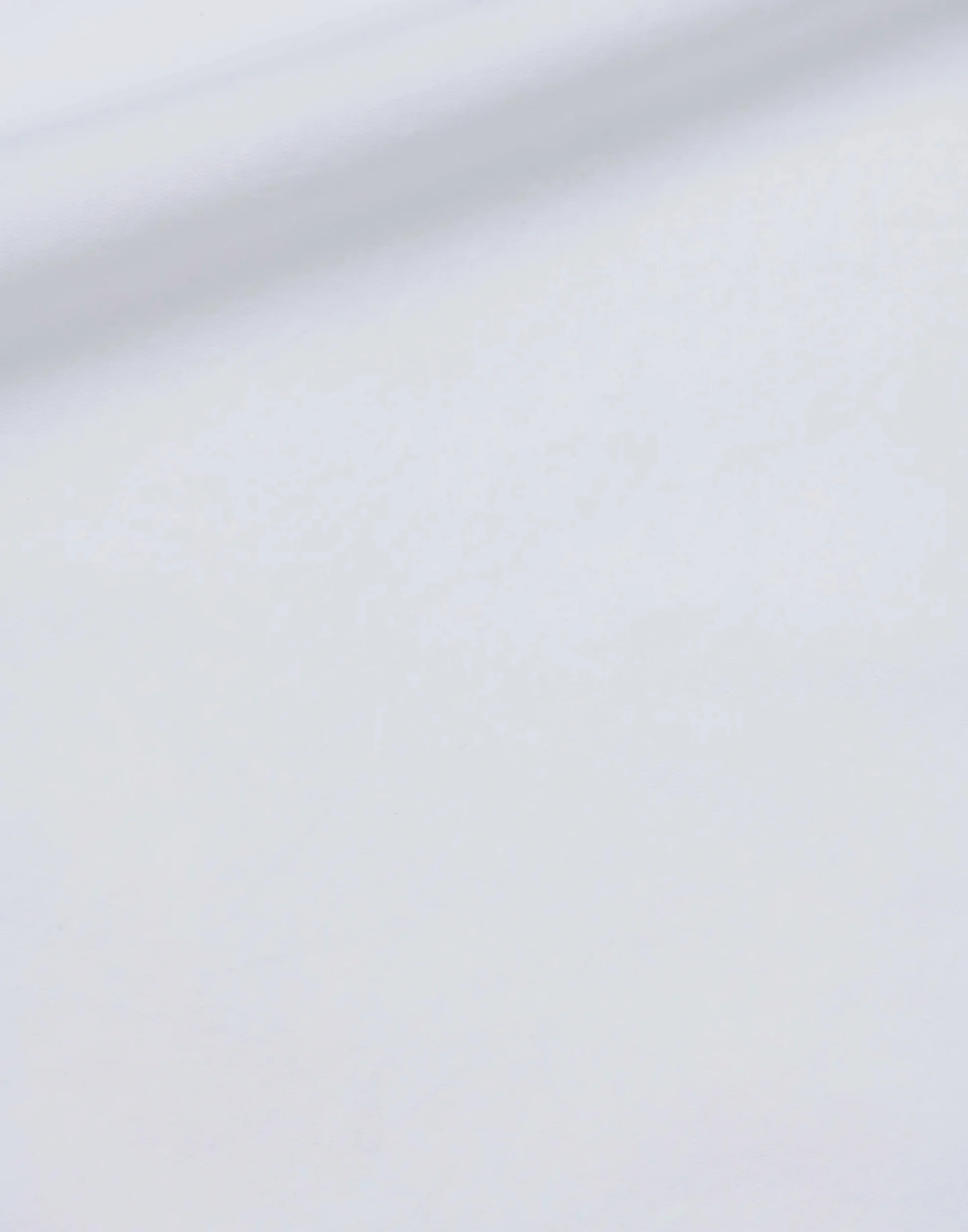 White Cotton Poplin Simple Shirt - Image 5