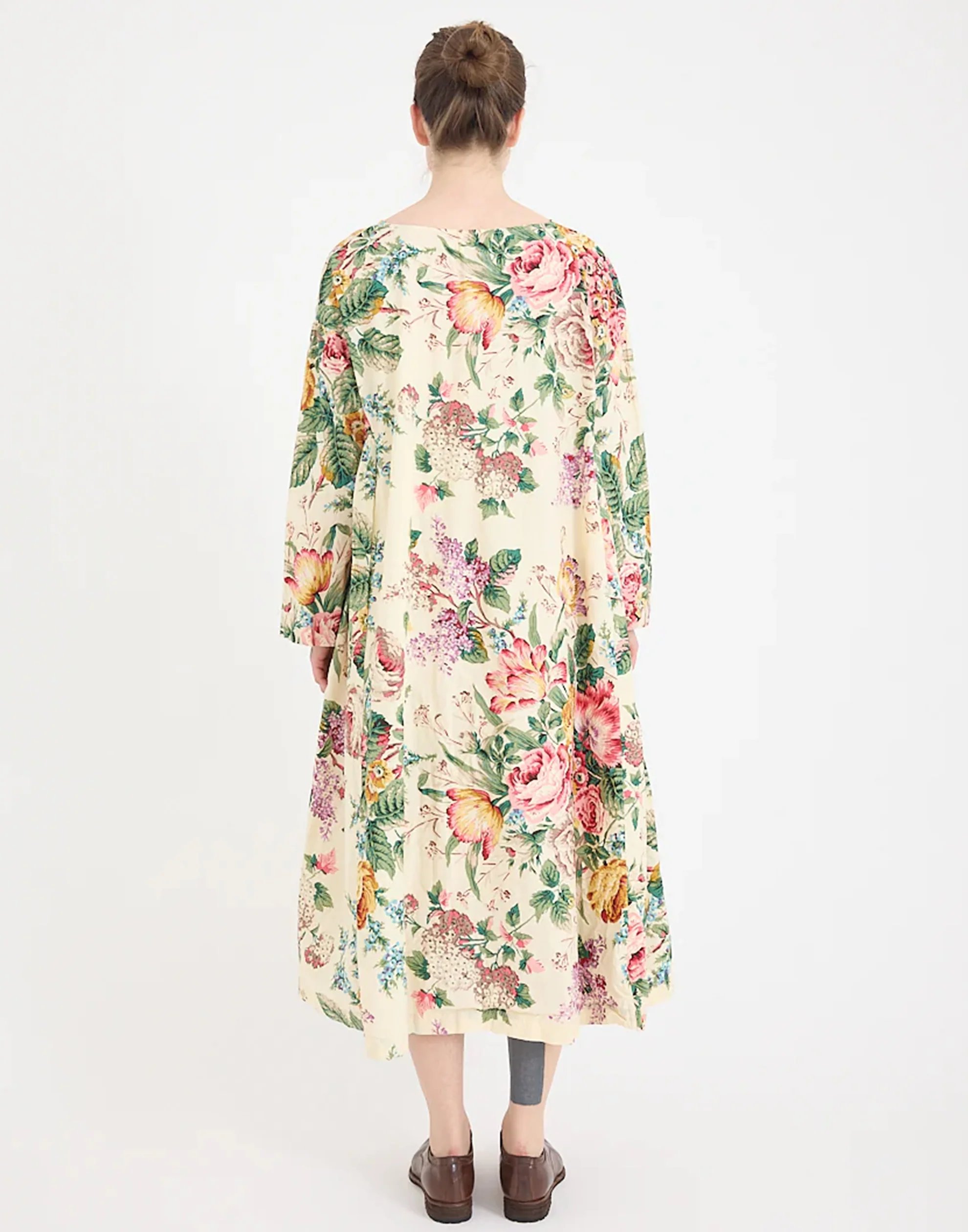 Floral Print Cotton Naomi Dress - Image 3