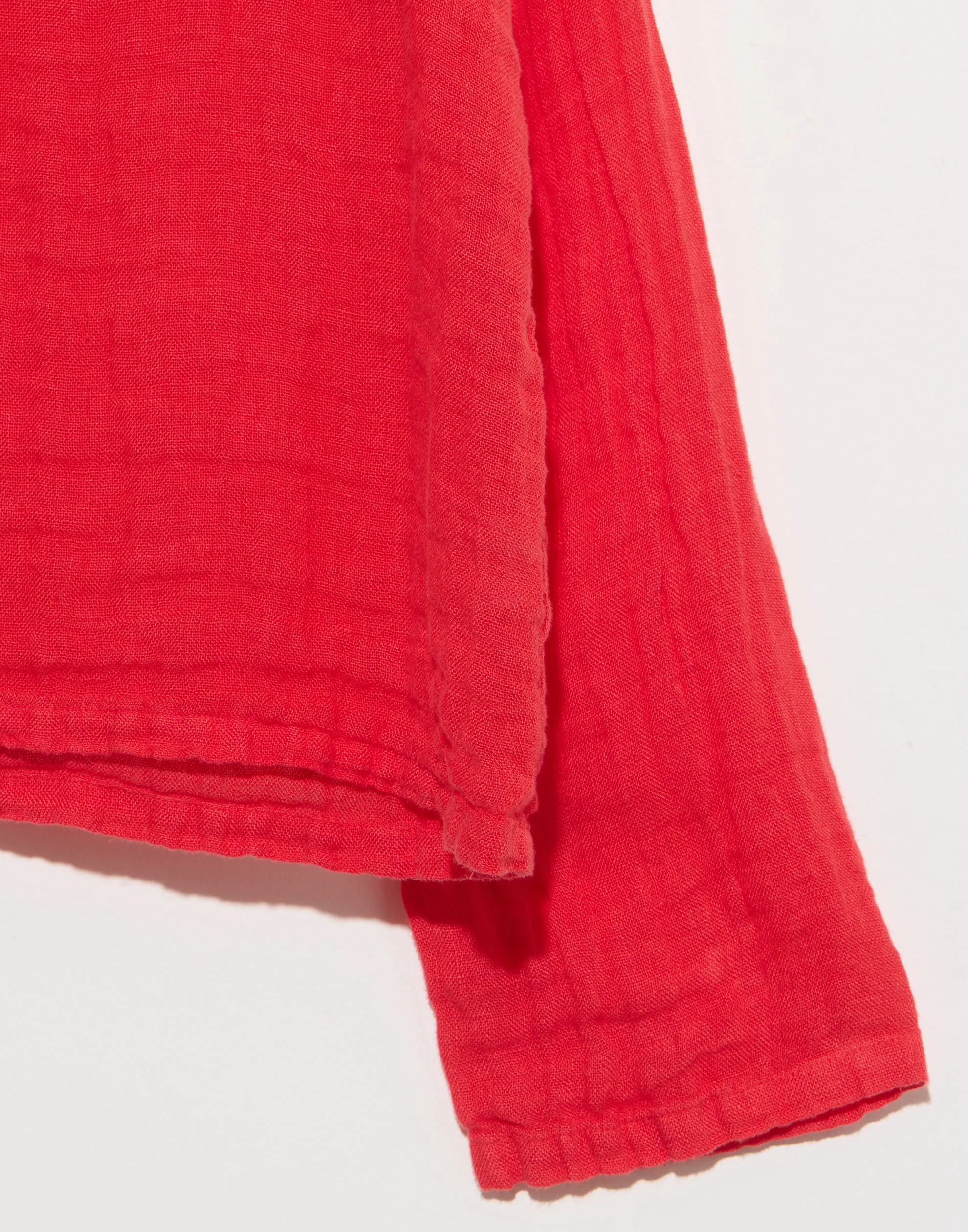 Protea Red Linen Gauze Lilly Top - Image 8