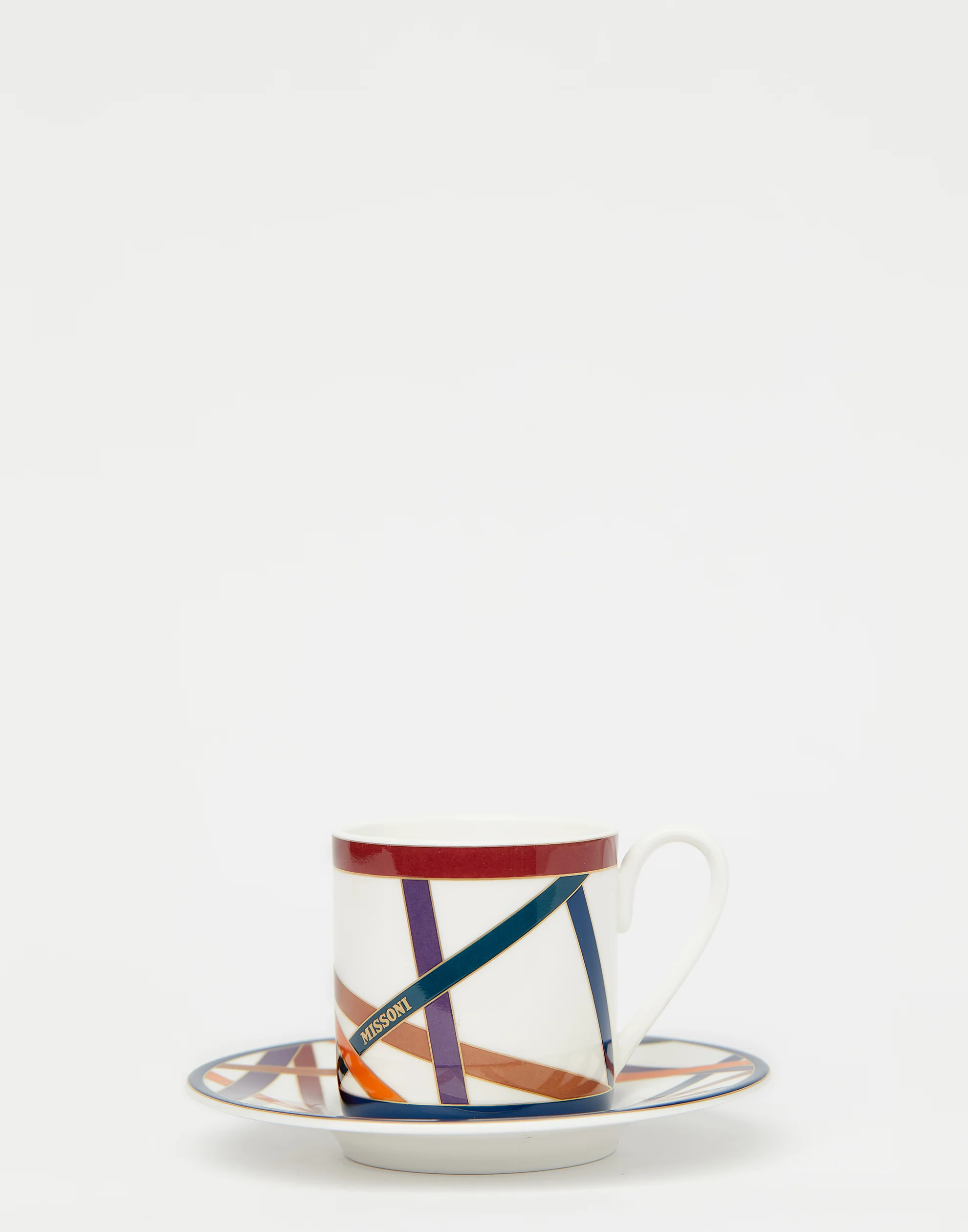 Nastri Porcelain Coffee Cup Set of 2