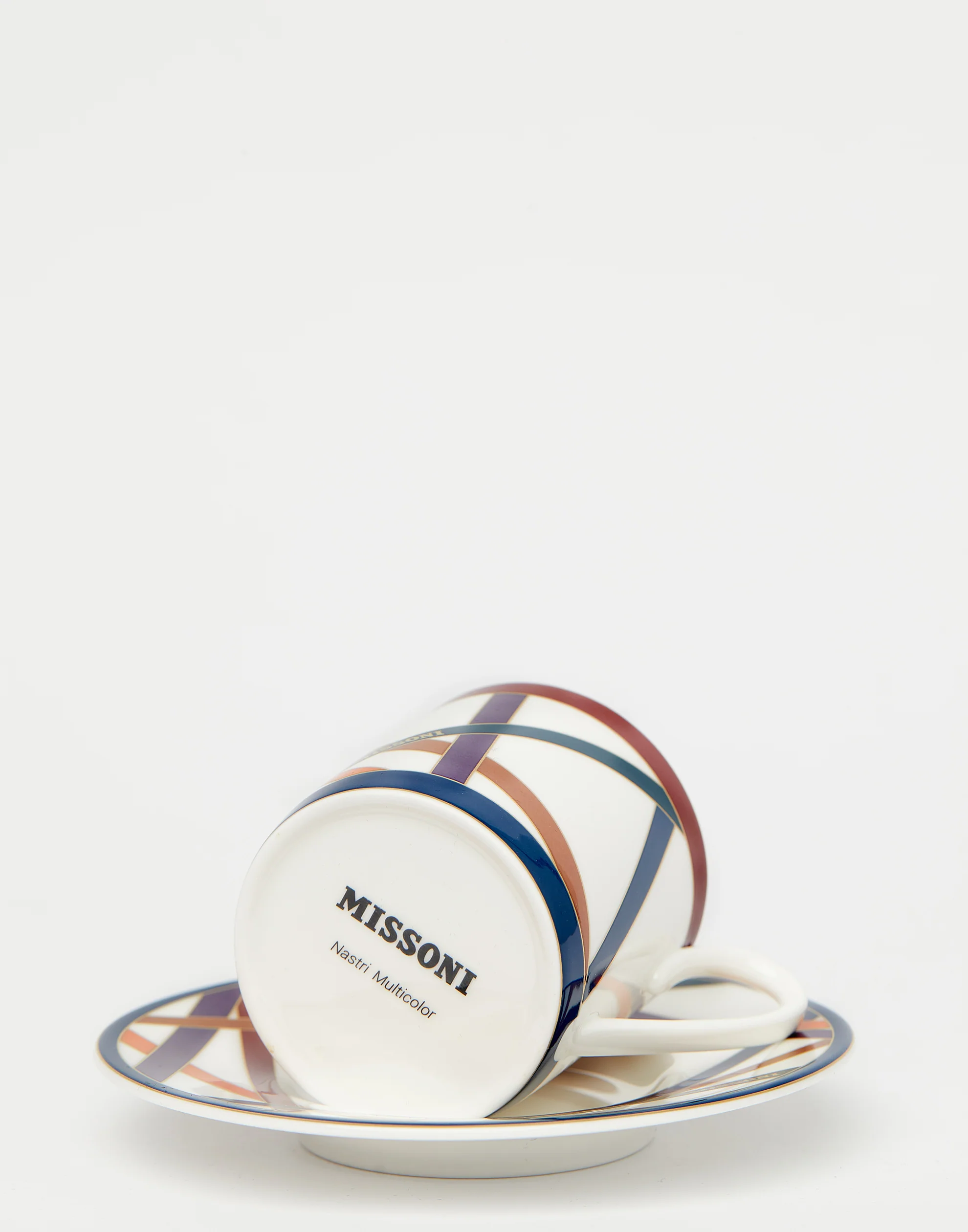 Nastri Porcelain Coffee Cup Set of 2 - Image 4