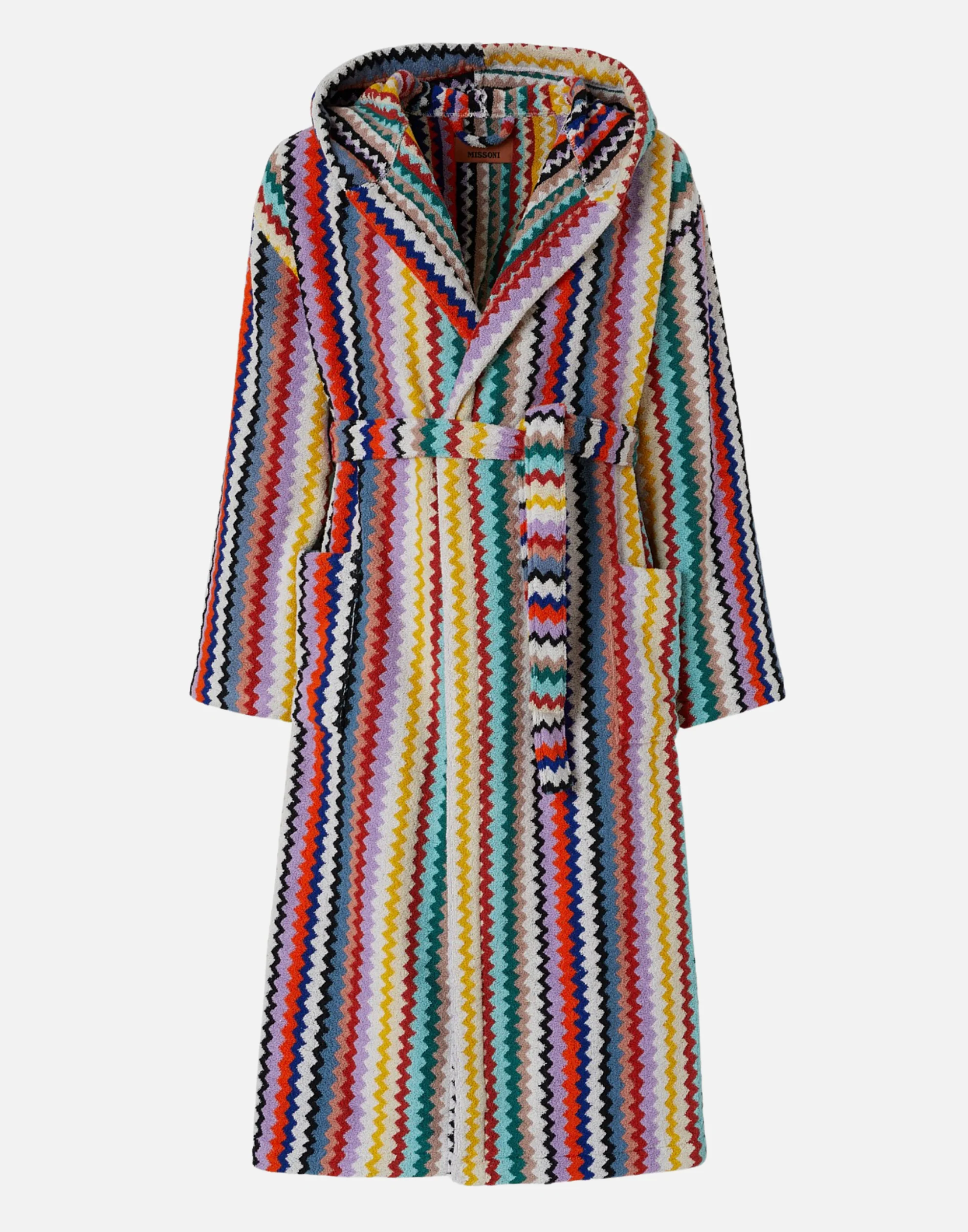 Riverbero 100 Cotton Hooded Bathrobe