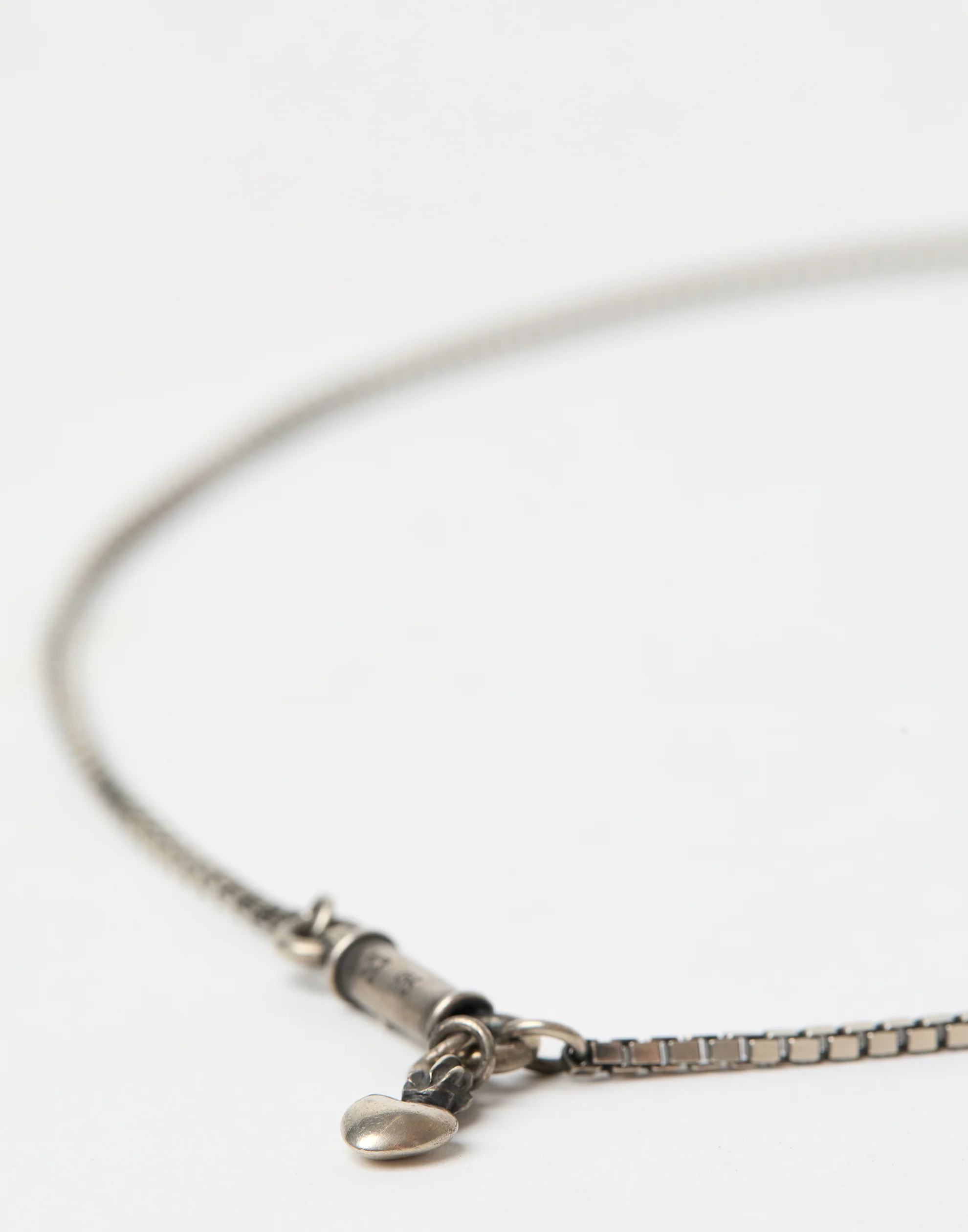 Silver Symbol Heart Necklace - Image 3