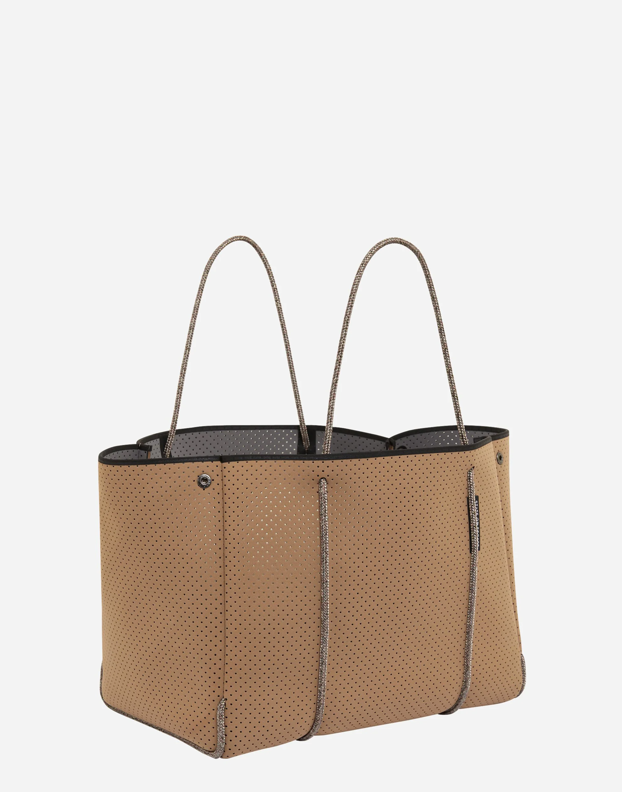 Caramel & Steel Dual Tone Escape Tote - Image 3