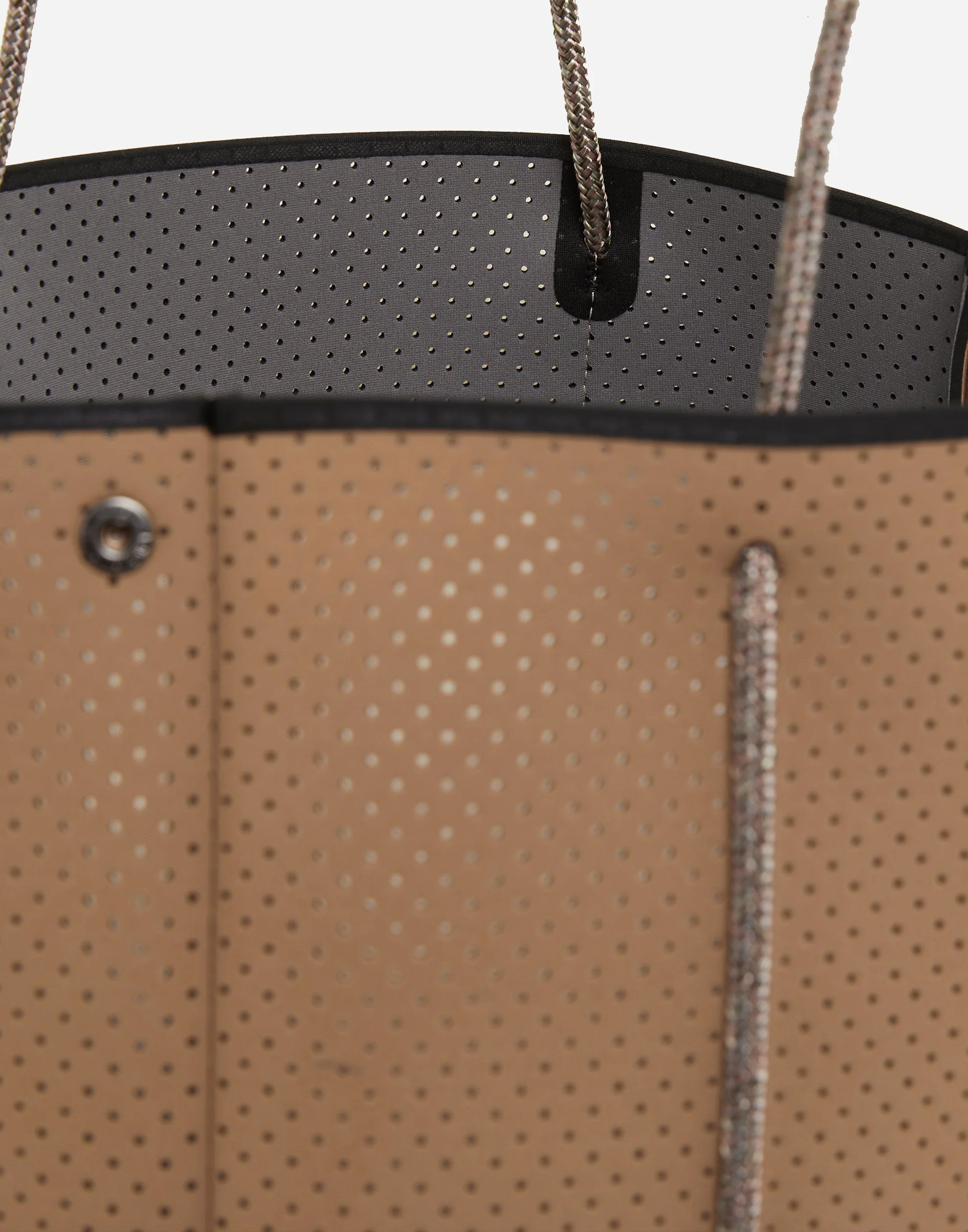 Caramel & Steel Dual Tone Escape Tote - Image 4