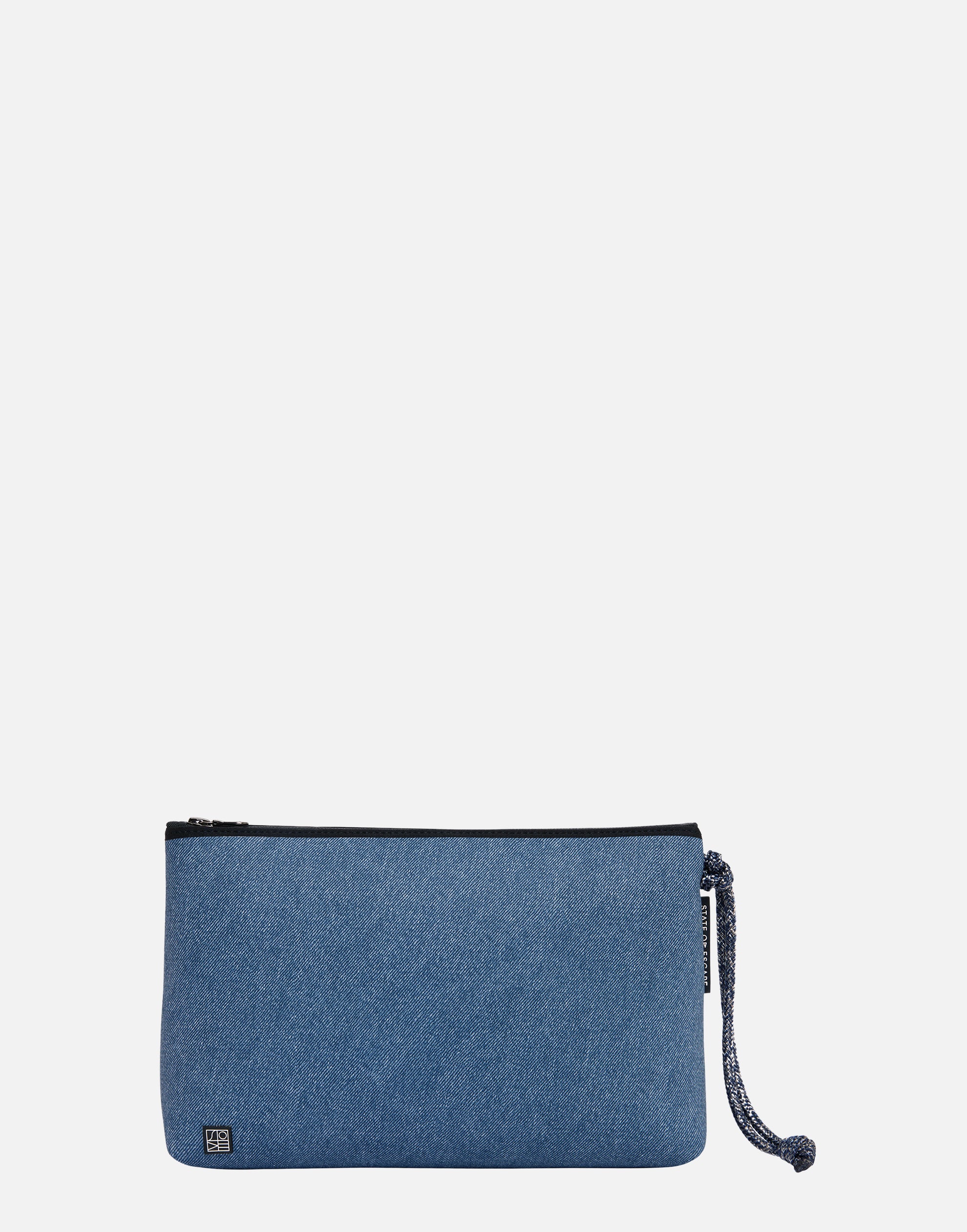 Fade Denim Everyday Large Pouch
