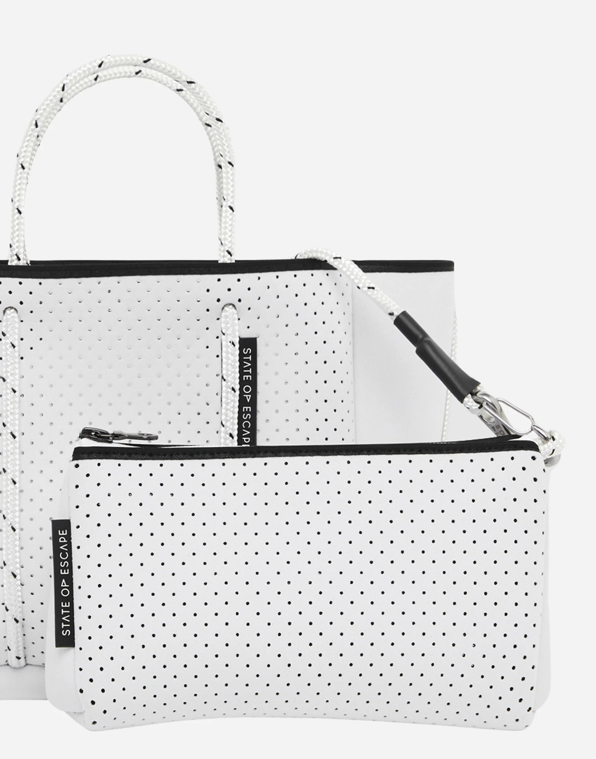 White Petite Escape Bag - Image 3