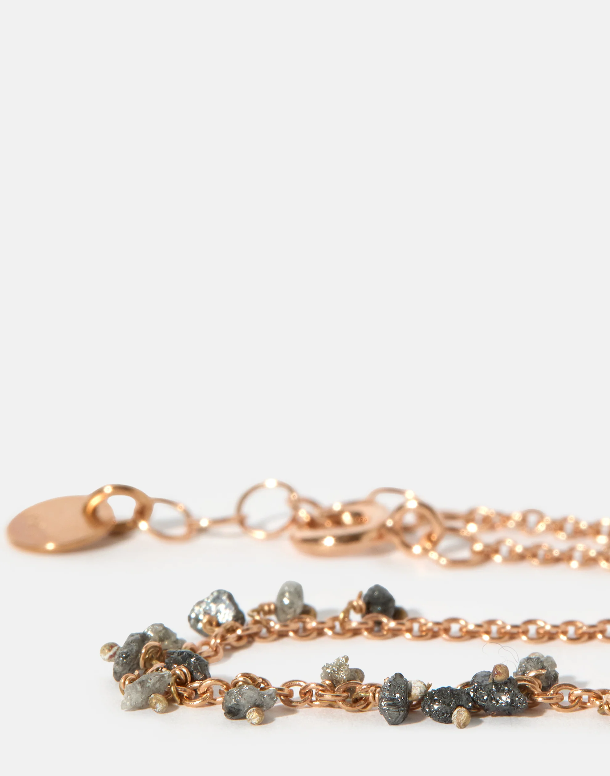 Rose Gold & Diamond No. 018.14 Bracelet - Image 2
