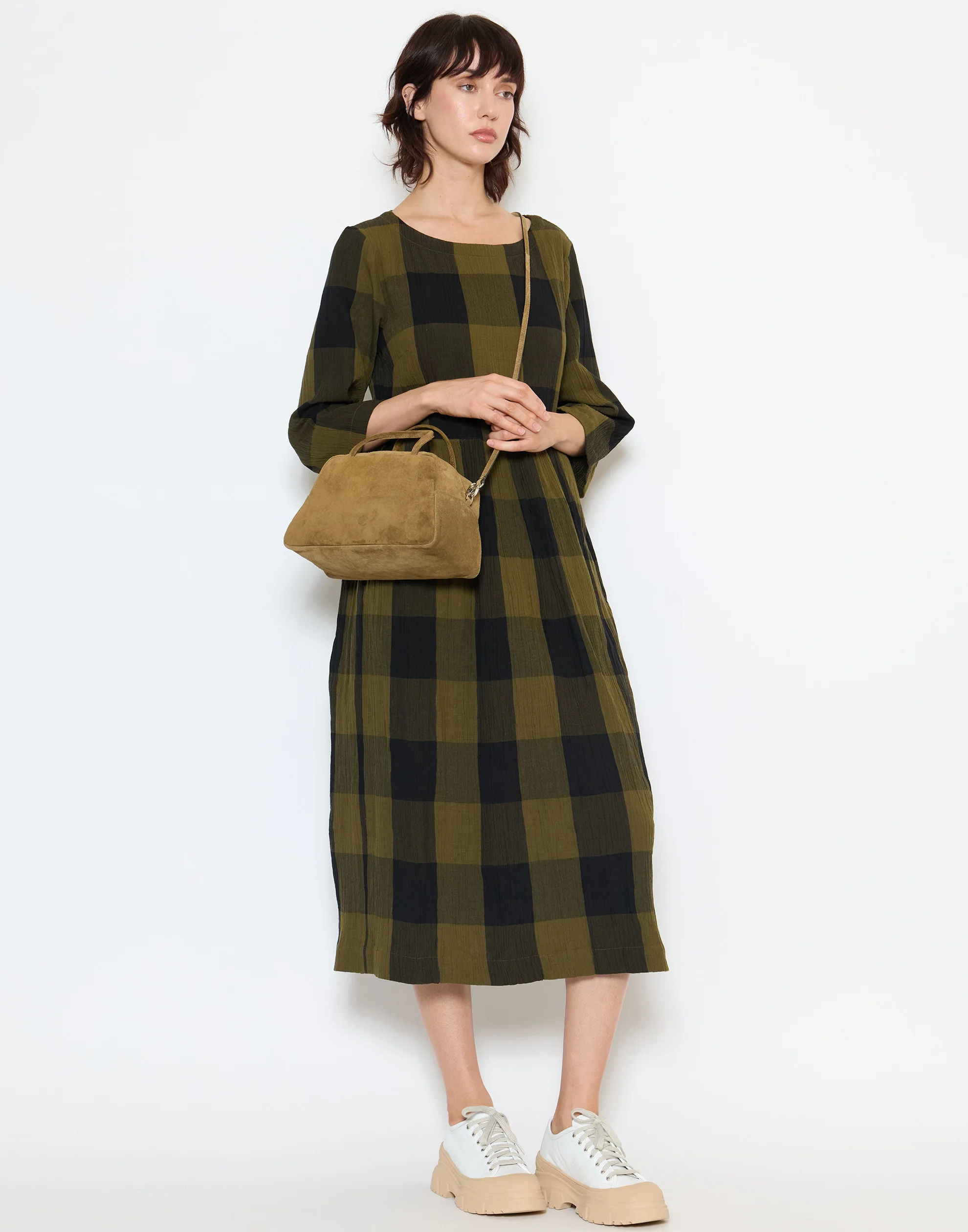 Avana Suede Leather Tilde Bag - Image 2