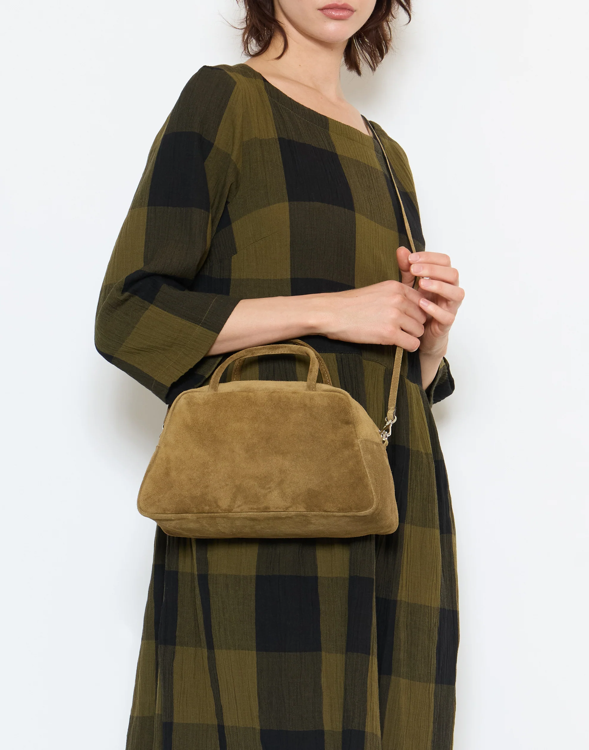 Avana Suede Leather Tilde Bag - Image 3