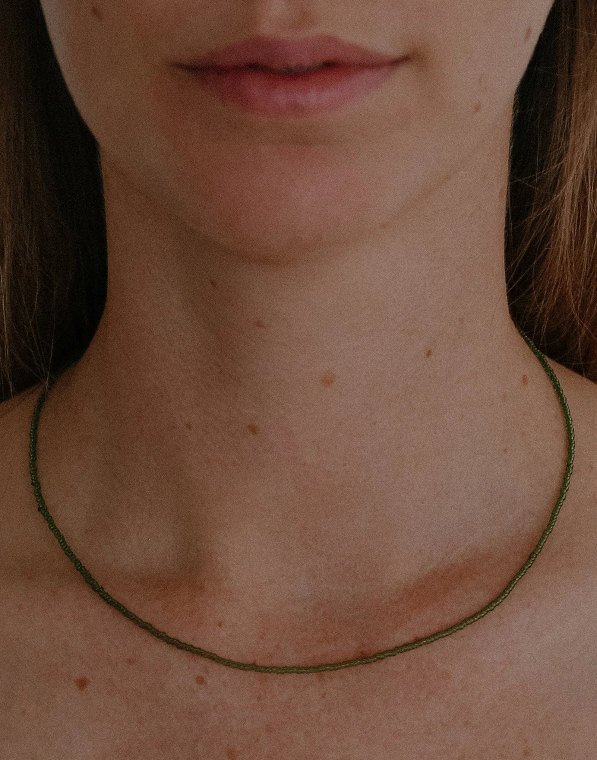 Green & Silver Liberty Necklace - Image 3