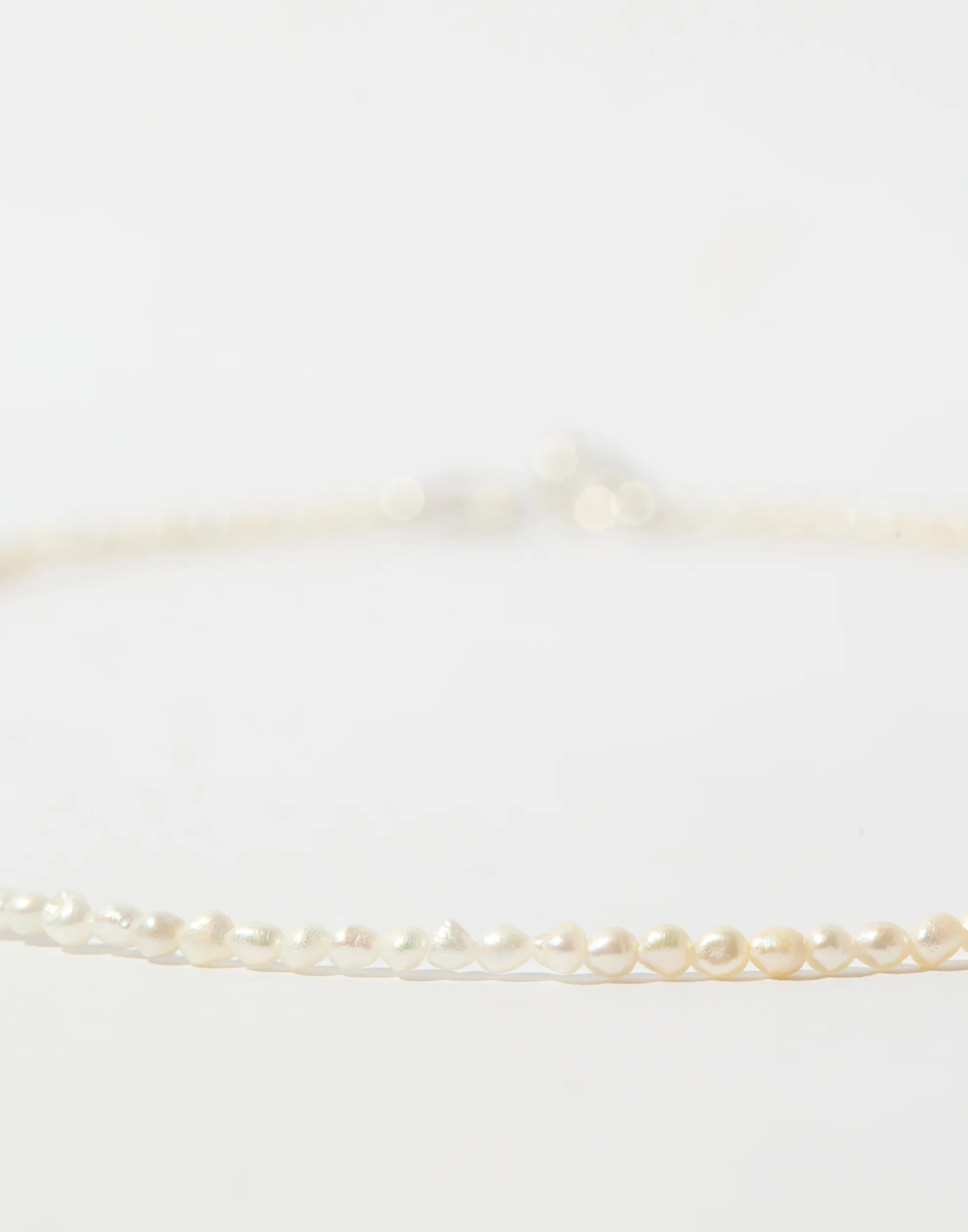 Pearl & Silver Lillie Necklace - Image 2