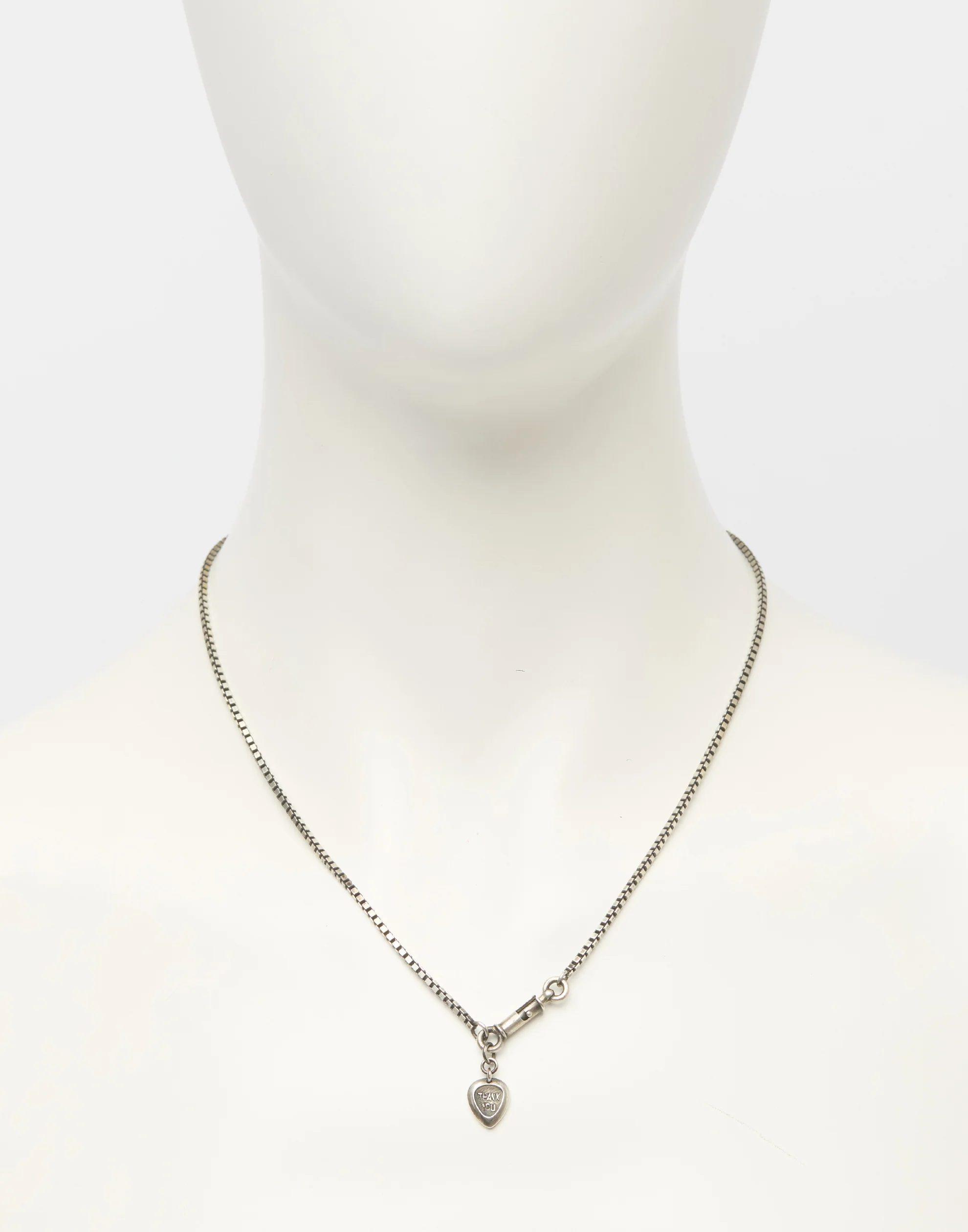 Silver Thank You Symbol Necklace - Image 6