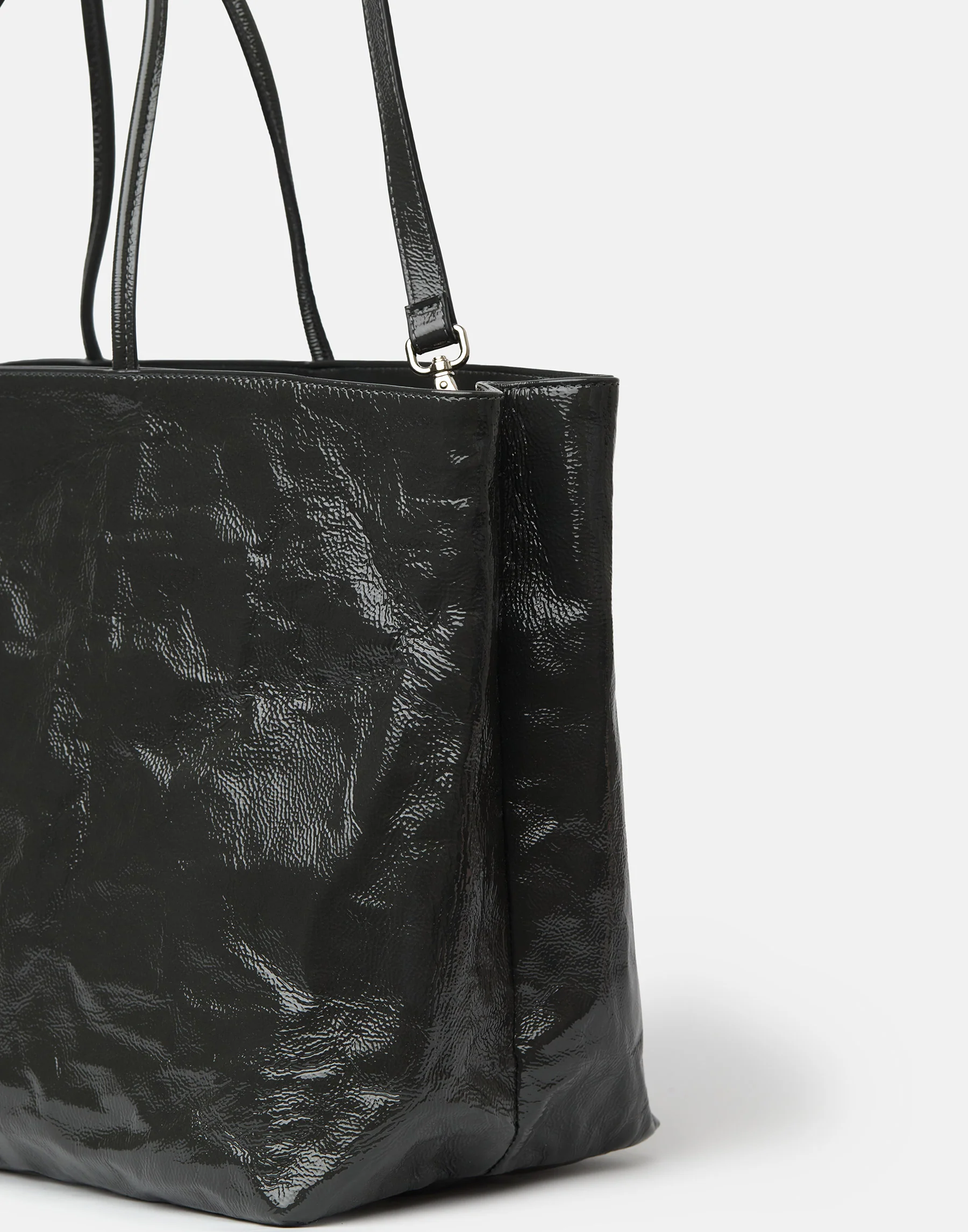 Asfalto Naplak Leather Big City Shopper Bag - Image 6