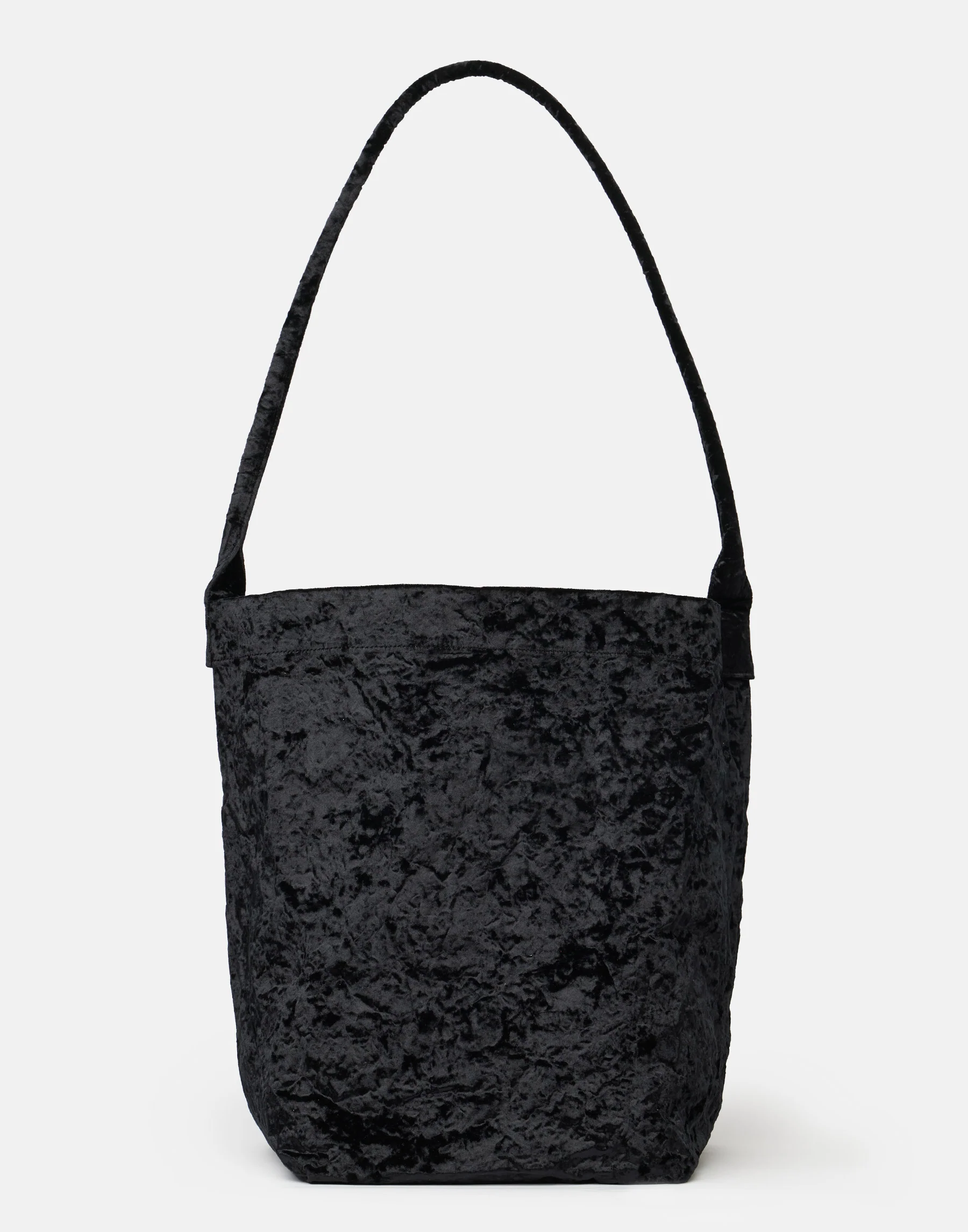 Black Velvet Big Tube Bag - Image 3
