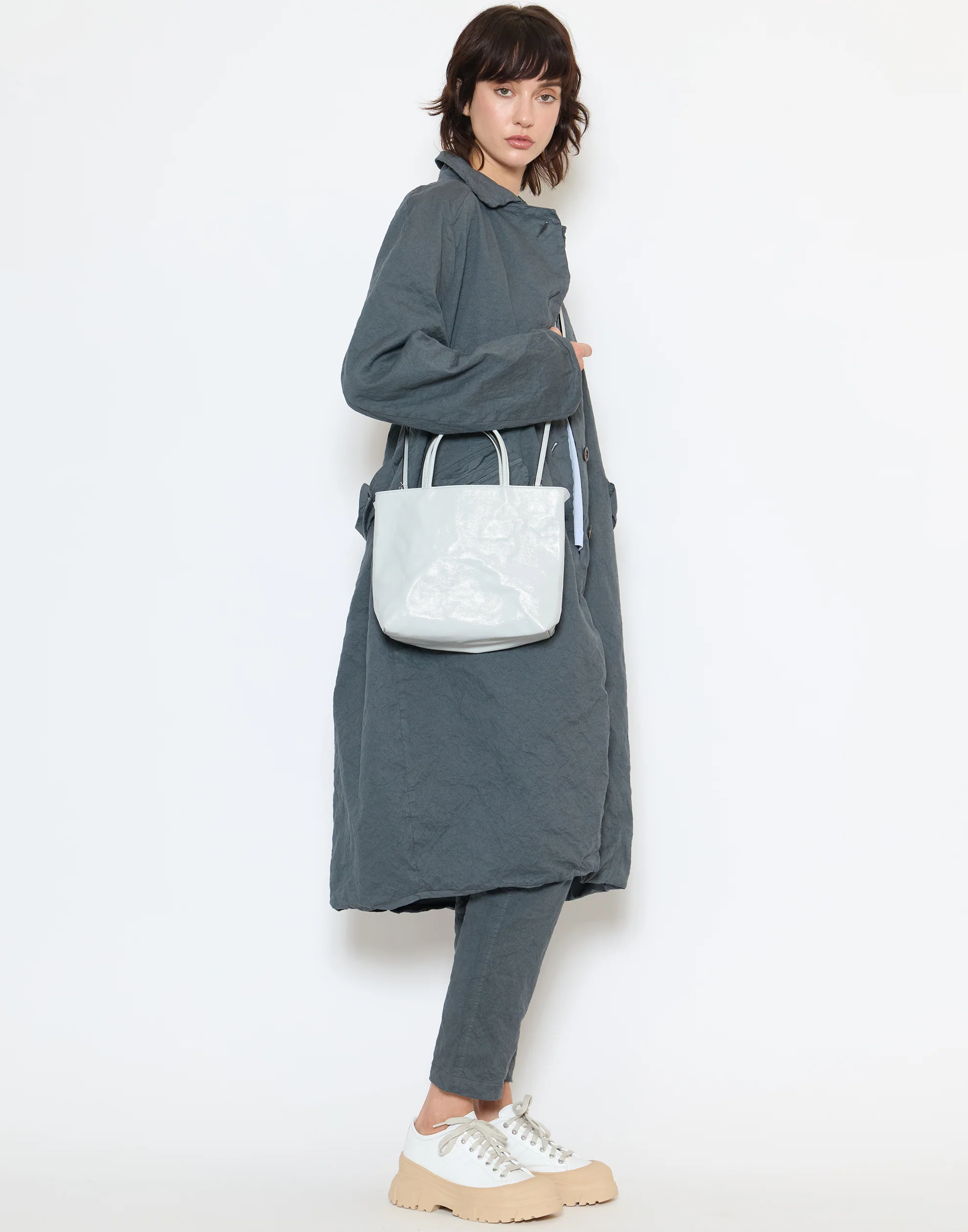 Marmo Naplak Leather Mini City Shopper Bag - Image 2
