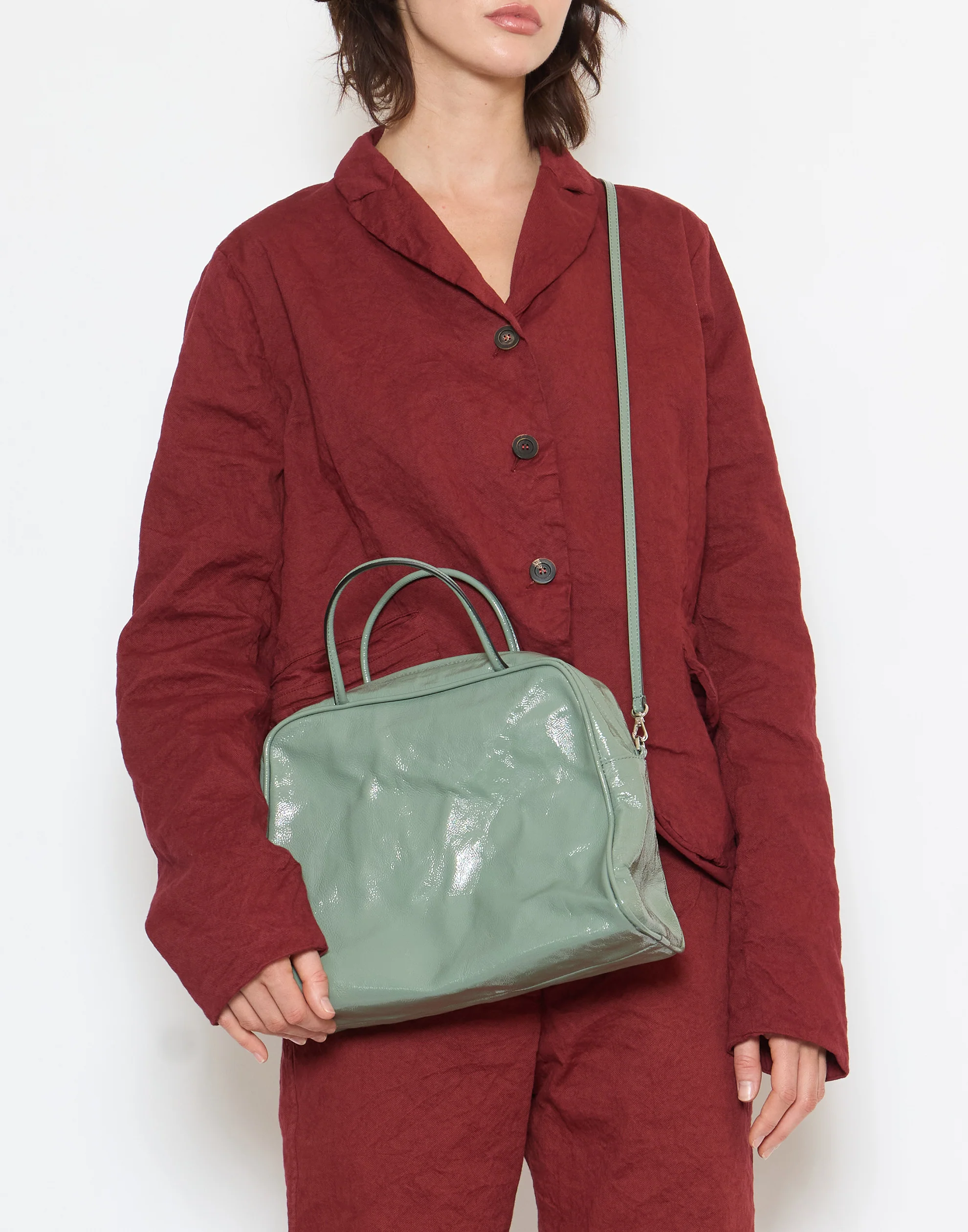 Silvia Leather Naplak Big Tilda Bag - Image 7